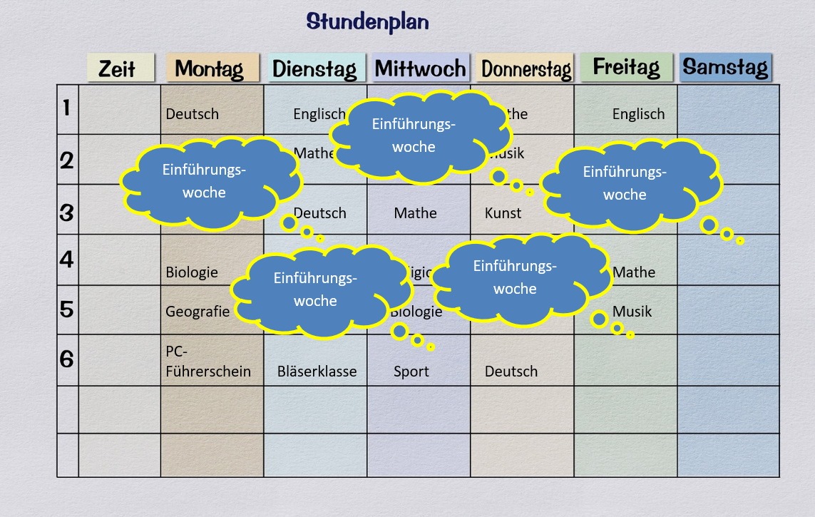 01 Einfuehrungswoche Stundenplan 01 Einfuehrungswoche Stundenplan
